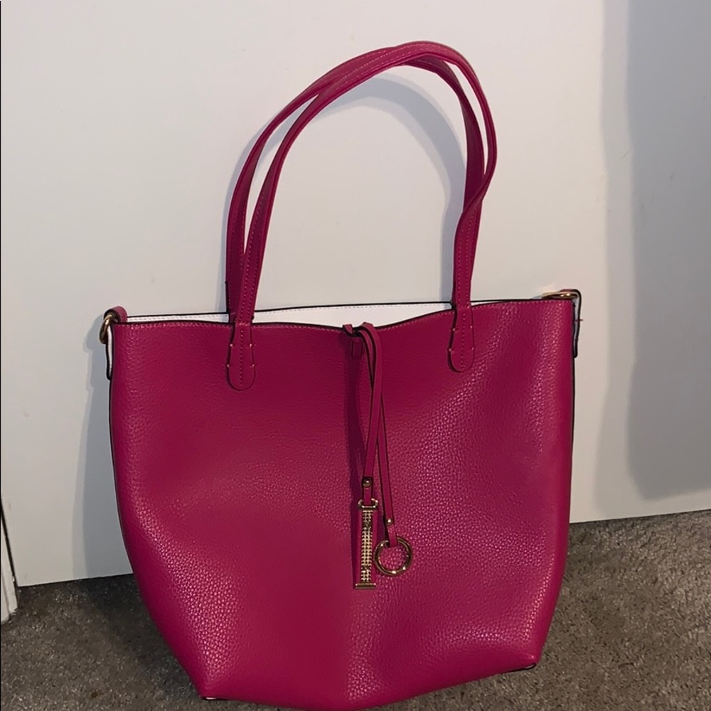 Hot pink purse